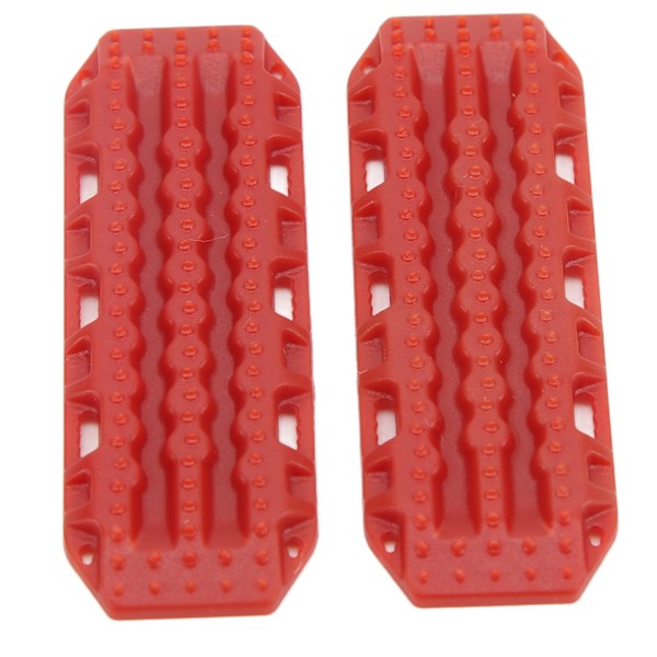 2 stk RC-sandbroer i plast til Axial SCX24 1/24 RC Crawlers Opgraderingsdele Rød