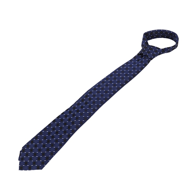 Herrslips Högdensitet Klassisk Business Casual All Match Brittisk Stil Rutig Skjorta Kostym Slips Personlig Gåva