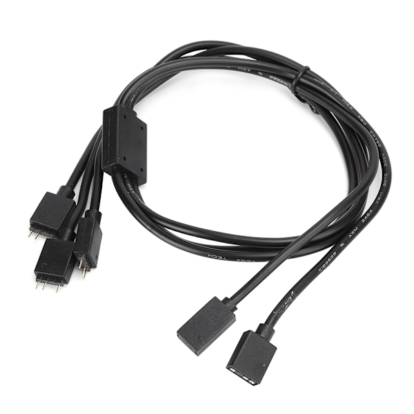 3PIN 5V ARGB Jakokaapeli Tuulettimen Adapterikaapeli LED-nauhan Liitinkaapeli Johto ARGB 1‑to‑3