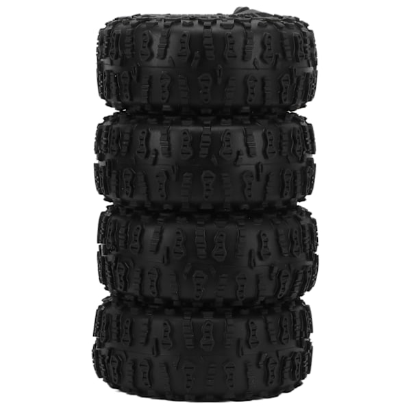 4 kpl RC-kumirenkaita 1,9 tuuman kokoinen pito Universaali RC-auton renkaat Axial Scx10 D90 telakoneille