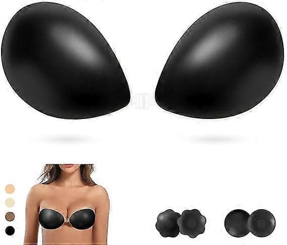 Self-Adhesive Strapless Bra, Invisible Push-Up Bra with Adhesive