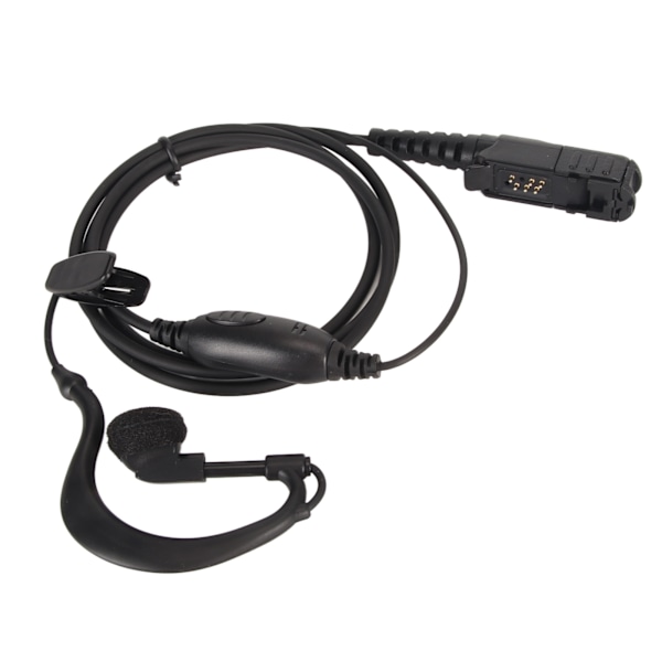 G-formad hörsnäcka med mikrofon Inbyggd PTT Walkie Talkie Headset för Motorola XIR P6600 P6620 E8608 E8668 MTP3100 3150 XPR3300