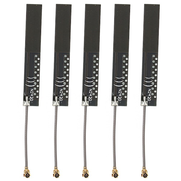 5 stk. 2.4G Antenne Innebygd WIFI-antenne for IPEX1 Grensesnitt Trådløst WIFI-kort