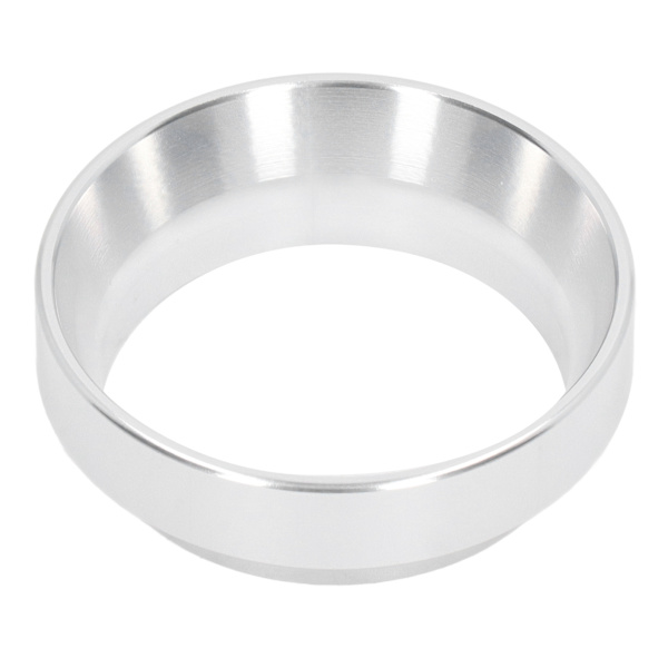 Kaffe doseringsring i aluminium, lækagesikker kaffedoseringsring til hjemmet, 54 mm/2,1 tommer