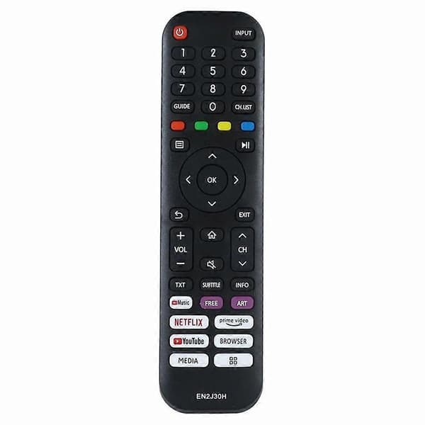 EN2J30H Replacement Remote Control for Hisense TV 1-8m Long Distance Remote Control