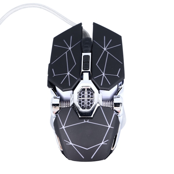 Mekanisk Gaming Mus Præcis Kontrol Hurtig Respons RGB Ergonomisk Ledningsført Mus til Computer