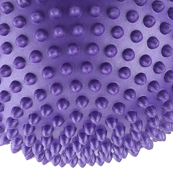 Puolijoogapallo hierontaan ja fitness - puhallettava PVC-fitball hierontapisteillä