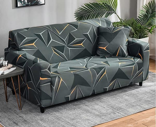 Elastisk sofatrekk sklisikkert Jacquard elastisk sofatrekk for 1-seters sofa