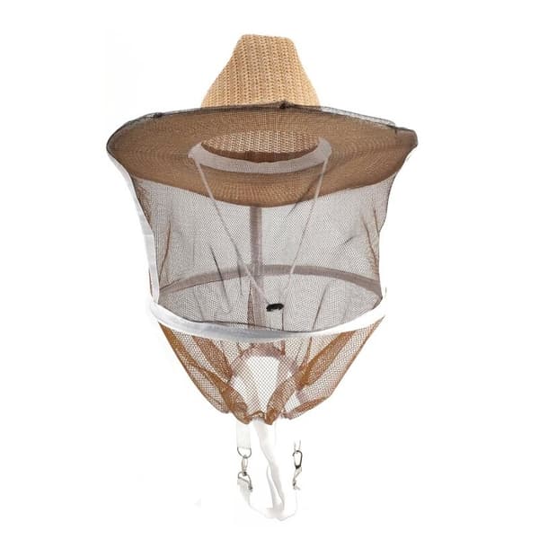 Beekeeping Veil Hat Beekeeper Hat with Anti-bee Net Professional Beekeeping Supplies