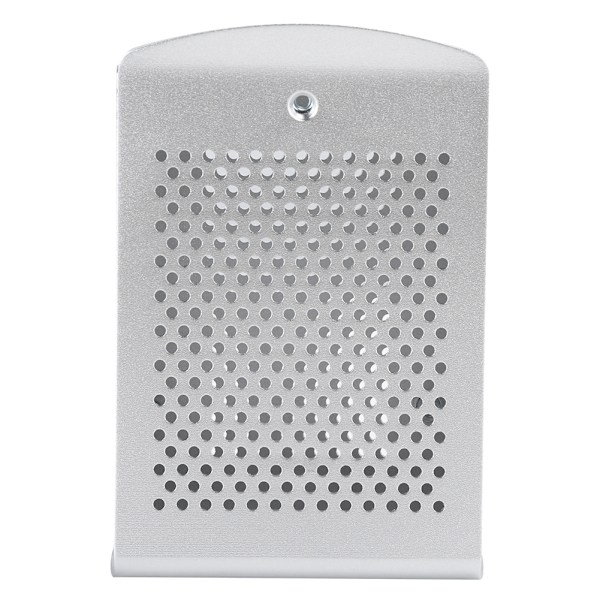 Aluminiumlegering Fodral för Raspberry Pi 3 b 2B Moderkort Kylning Skyddande Låda Silver