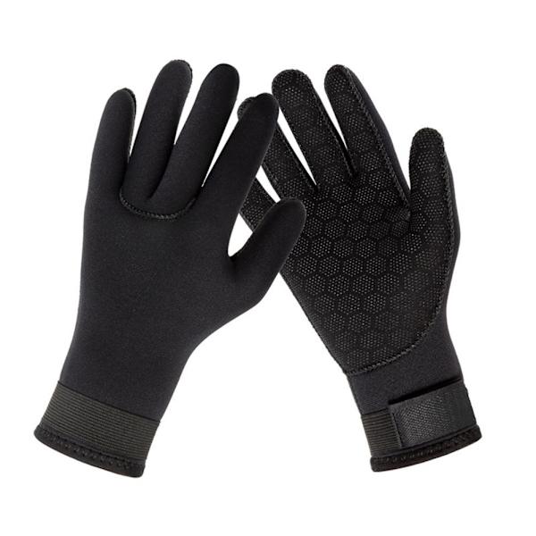 1 pari 3 mm neopreenikäsineitä unisex liukastumattomat lämpimät sukelluskädet Stickikestävät kestävät käsineet sukellukseen Snorklaukseen Spearfishing