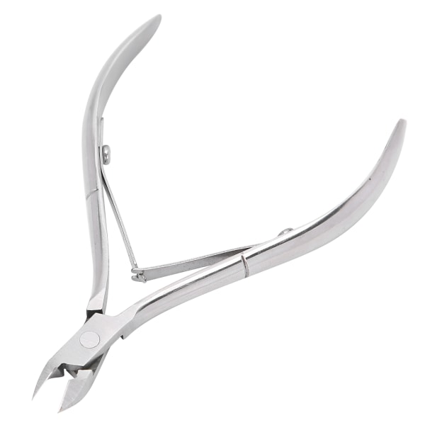 Nail Cuticle Nippers Rustfrit Stål Død Hud Saks Tænger Pedicure Manicure Værktøj Sølv