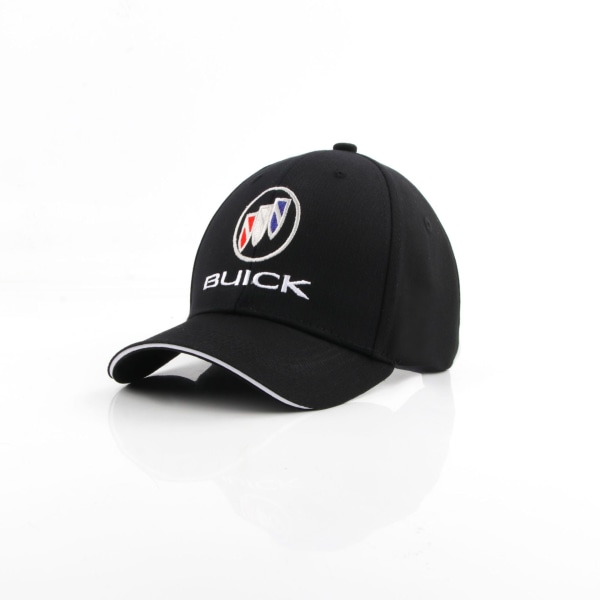 1 stk Buick brodert logo justerbar nautisk baseball cap nautisk motorsykkel racing cap