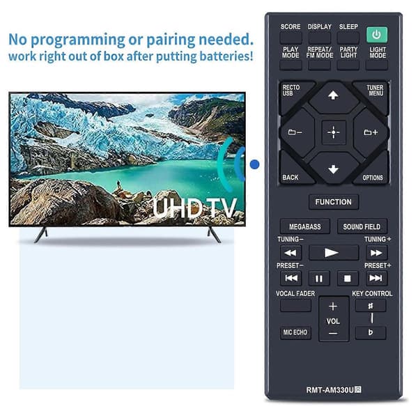 RMT-AM330U Remote Control for Sony Home Audio System Infrared Remote Control Replacement Handset