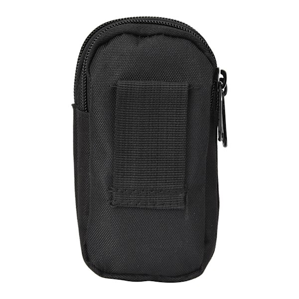 Vattentät Mobiltelefon Sport Midjeväska Gadget Pouch Utomhusväska Svart