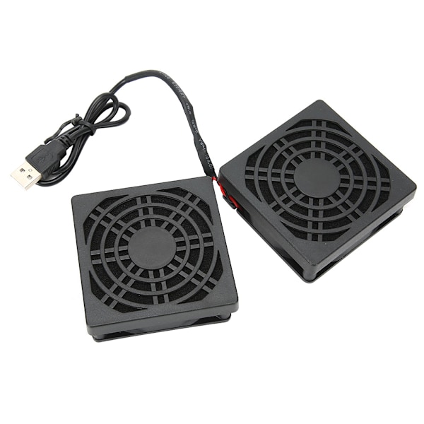 Computer Router Blæser med Støvdæksel USB Strøm Varmeafledning Værktøj til ASUS RTAC68U AC86U EX6200 Tengda AC15