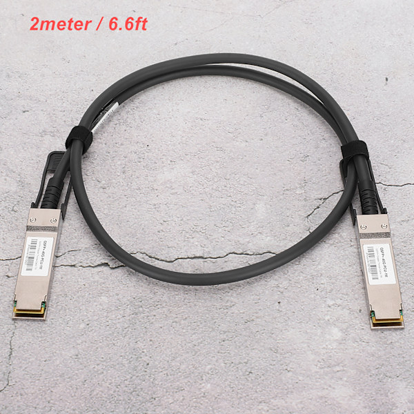 QSFP+ Kobberkabel Kompatibel H3C Internettkafé Fotoelektrisk 1‑7 Meter Datakabel G04062Meter
