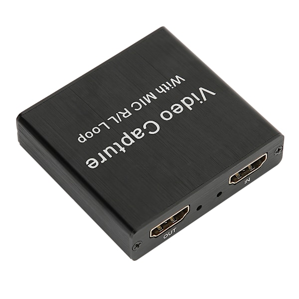 Video Capture Card USB2.0 HDMI Loop&#8209;Out Tukee 4K Elektroniikkalaitteita 0.4a 5V DC