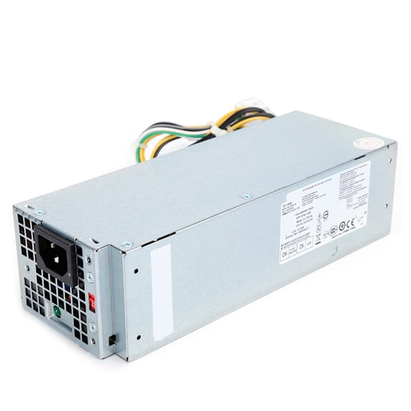 6Pin+4Pin Desktop Strømforsyning 240W Passer til Dell Vostro 3667 3668 3669 3250 3268SFF L240ES‑00