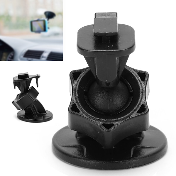 2 st Dashcam Fäste 360 Graders Justerbar Instrumentbräda Sugpropp Bilinspelningsställ Enkelt Spänne med Klämläge