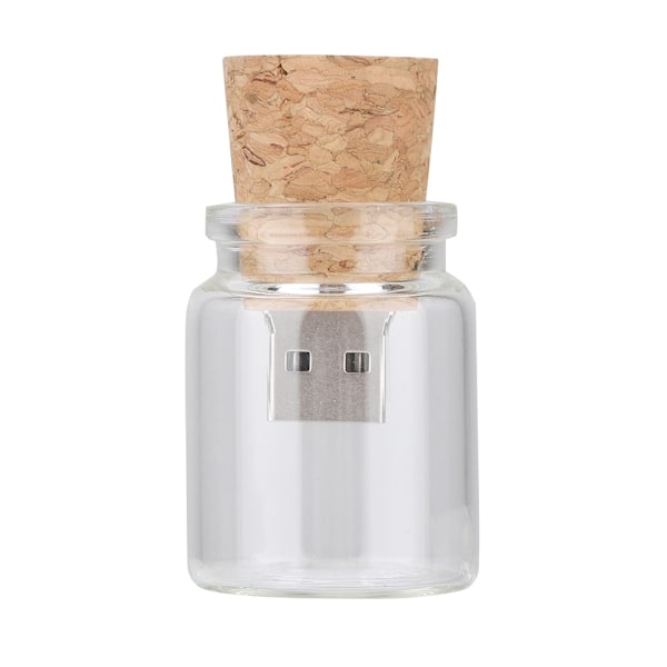 Wishing Floating Bottles USB2.0 Minnepenn Tre Flashminne USB-disk (64GB)