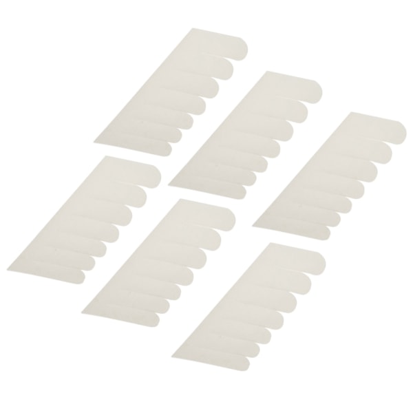 Selvklebende Silk Nail Wrap Forsterke Nail Protector Stickers UV Gel Nail Tool
