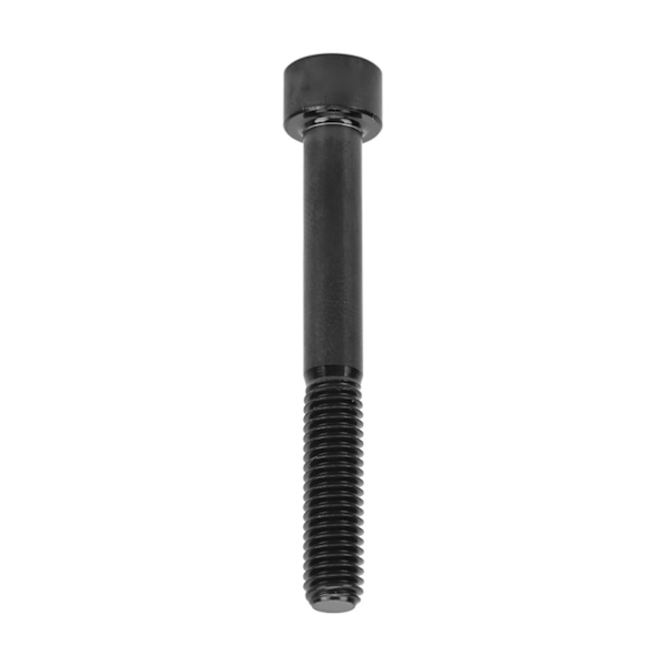 M6x50mm pyörän ohjaustangon ruuvi Houkutteleva titaaniseos pyörän ohjaustangon akselin ruuvi ulkokäyttöön musta