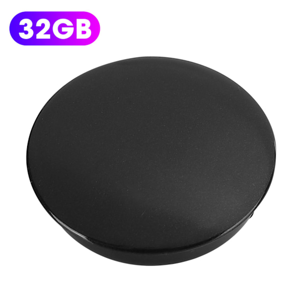 Q3 Badge Recorder Mini Tecknad Professionell HD Brusreducering Lång Distans för Studenter (32GB) 32 Go
