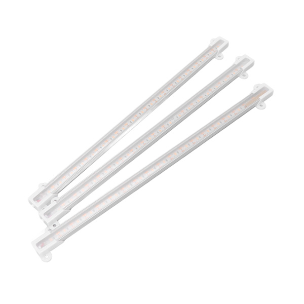 Solcellepanel vekstlys LED plantevekstlys stripe for balkong drivhus urter grønnsaker blomster 30W