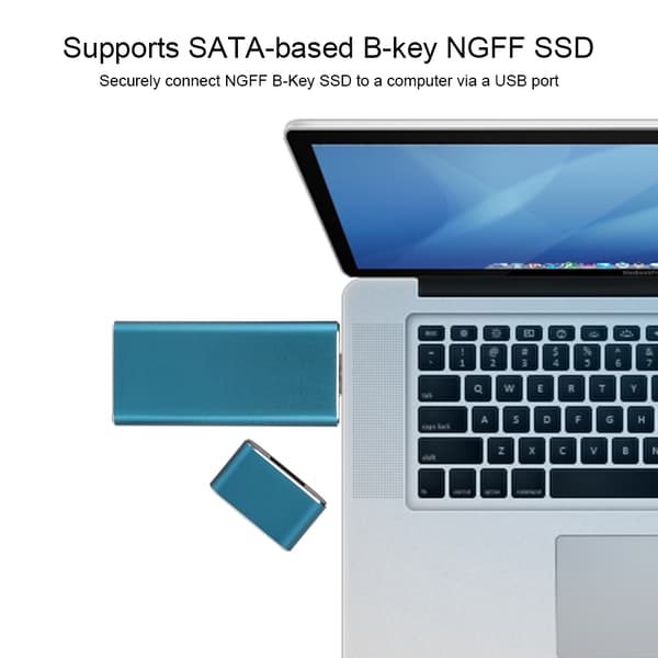 6019-RTK USB 3.0 til NGFF M.2 B-Key U Disk Type Direkte Innsetting Bærbar Harddisk Boks