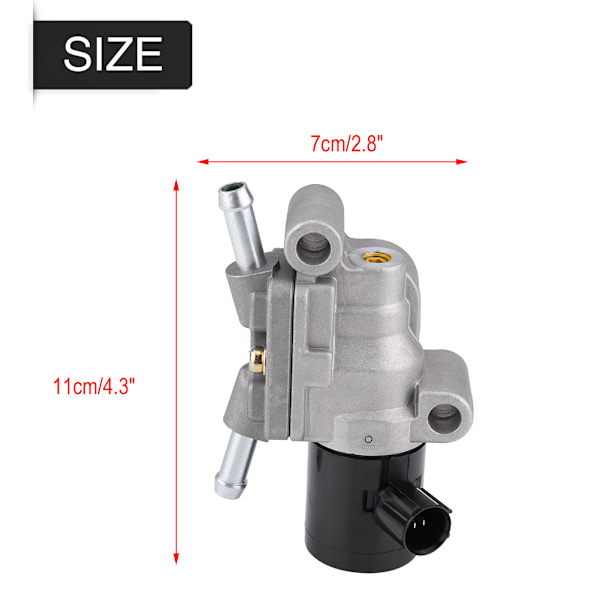 Tomgangsluftstyringsventil IAC for ACCORD 1990‑1993 PRELUDE 1992‑1996 36450‑PT3‑A01