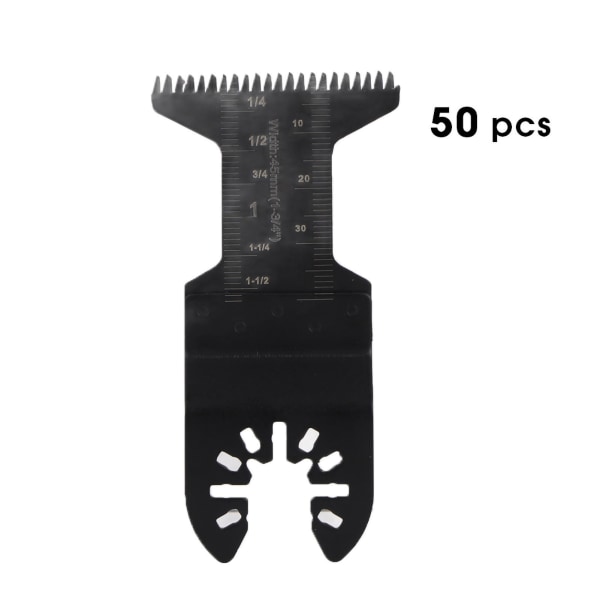 50 st 44 mm oscillerande multi med långa tänder för Bosch Dremel Fein