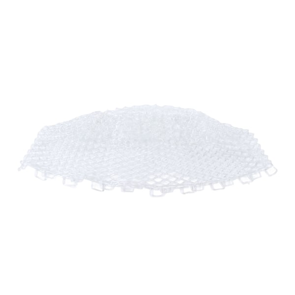 Fiskenet Landing Net Stærk Robusthed 40cm Dybde Foldbar Fiskenet Dip Net Udskiftning Til Fiskeredskab Hvid