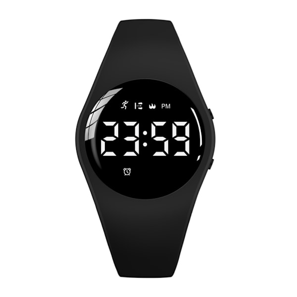 Digital klocka för barn Vattentät Sport Smartwatch med Fitness Recorder Vibrerande väckarklocka Stoppur för pojkar Flickor Utomhuslöpning