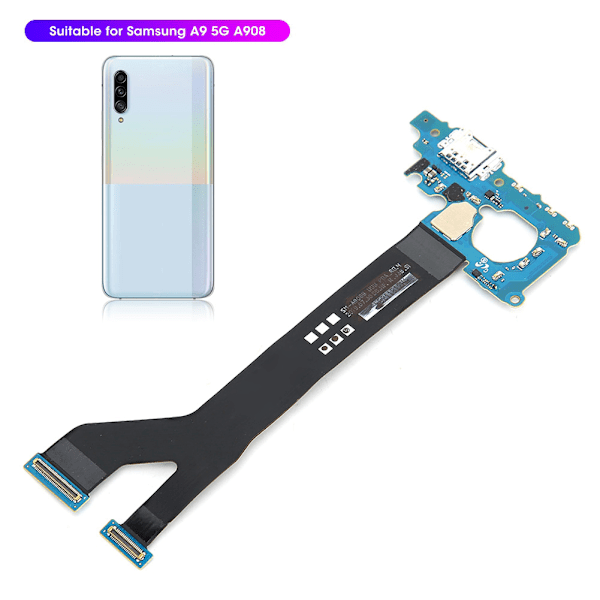 USB Port Lader Dock Flex Kabel Erstatning for Samsung A9 5G A908 Mobiltelefon
