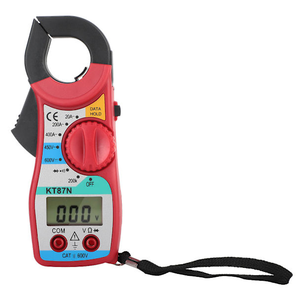 KT87N 600V/450V DC/AC Digitalt Tangamperemeter 20-400A Amperemeter Digitalt Multimeter med LCD-skærm