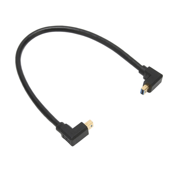 Mini DP til Mini DP kabel Displayport 1.4 han til han 8K 60HZ 4K 144HZ 90 grader retvinklet albue displayport kabel