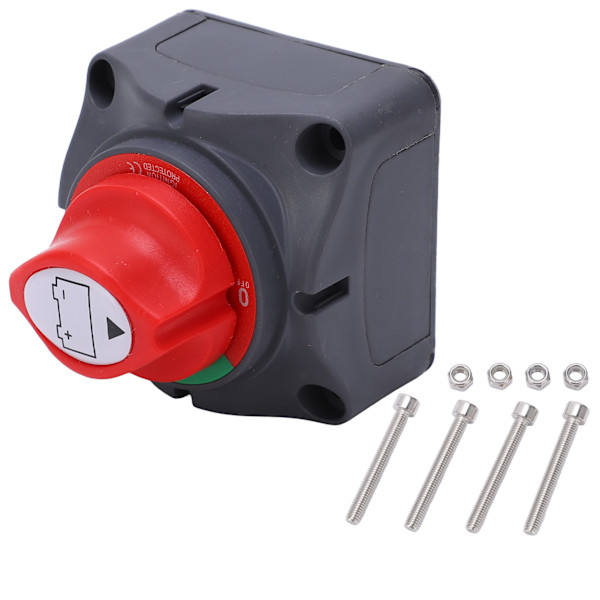Batteri Afbryder 12V‑48V 2-vejs Battery Master Disconnect Switch Isolator til båd yacht