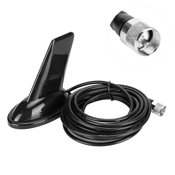 Sharkfin Bil Transceiver UHF/VHF Dual Band 144/430MHz Bil Mobil Radio Antenne Radio Kit