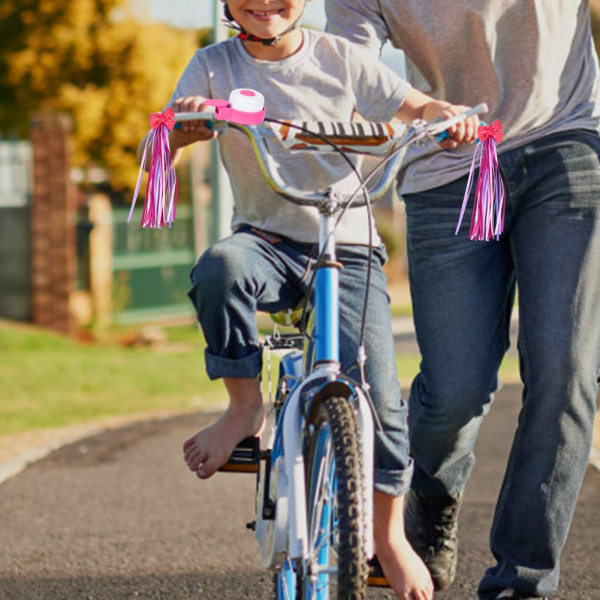 Børn Børn Cykelstyr Høj lyd Ring Klokke & kvaster til Cykelcykel Pink