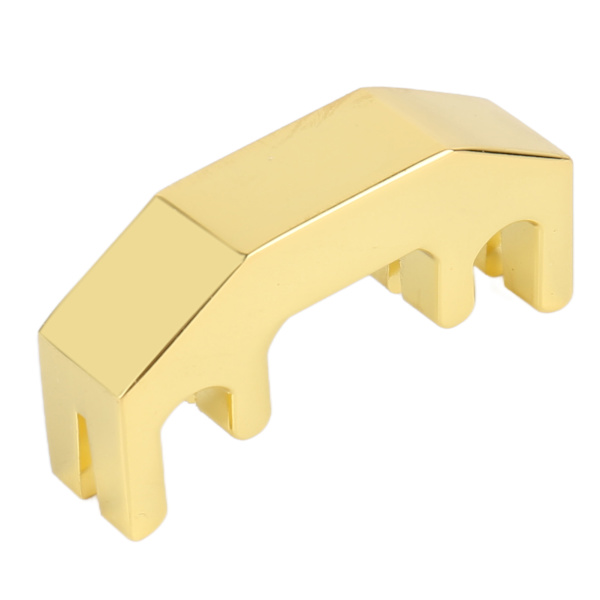 Fiolin Mute Metal Sound Reduction Lett bærbar Fiolin Practice Lyddemper for fiolinist Gold