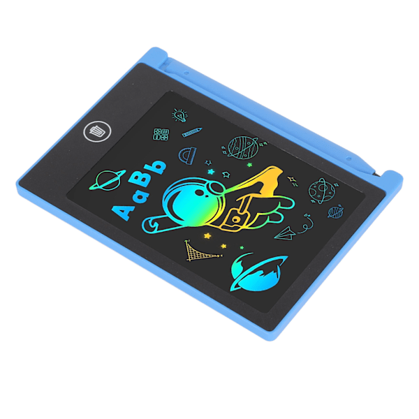 Mini LCD Skrivetavle Vanntett 4.5in Slettbar Gjenbrukbar Elektronisk Tegnebrett Doodle Board for 3‑6 År Gamle