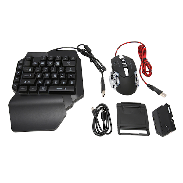 Tastatur Mus Konverter Sett Kablet Trådløs RGB Mekanisk Tastatur Mus Adapter Combo for Android for Harmony for IOS