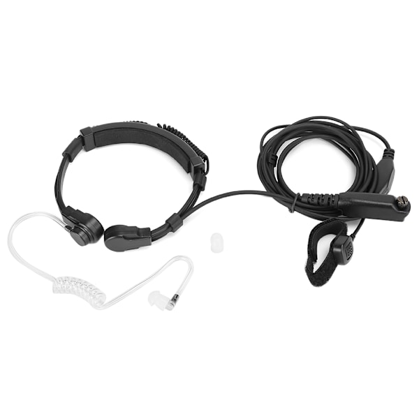 STP9000 Skalbart Halsmikrofon Vibrations WalkieTalkie Headset Radio Monitor Hörsnäcka