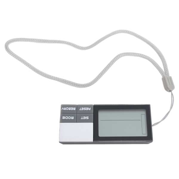 Mini Digital LCD-skridttæller - Bærbar skridttæller til gåture