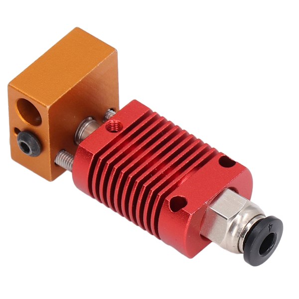 Extruderhuvudersättning 4 mm mässing MK8-munstycken Kit 3D-skrivardelar för CR‑10 Ender 3
