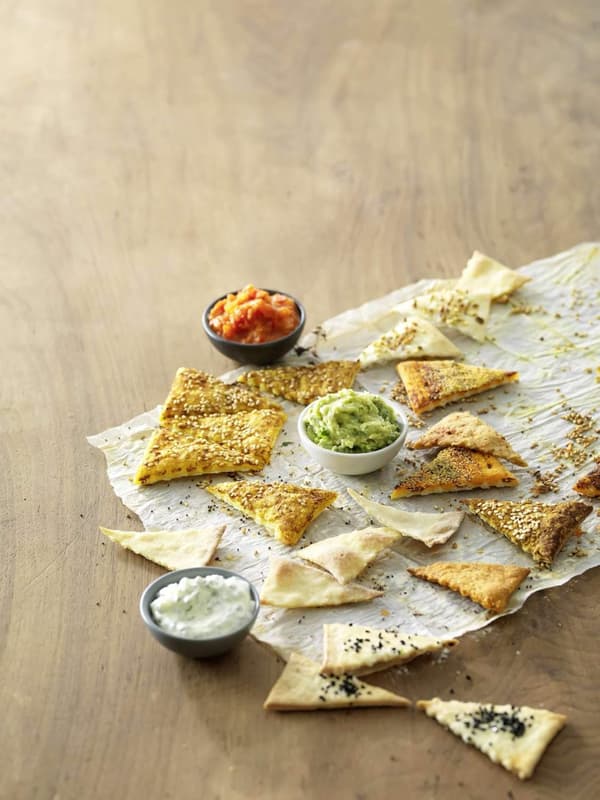 Kjevle for å lage brødpinner, aperitiffpinner og hjemmelagde forretter