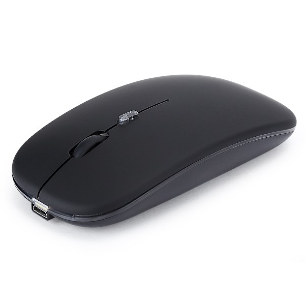 HXSJ Trådløs Mus Fargerik Lysende DualMode Oppladbar for Bluetooth 2.4G T18