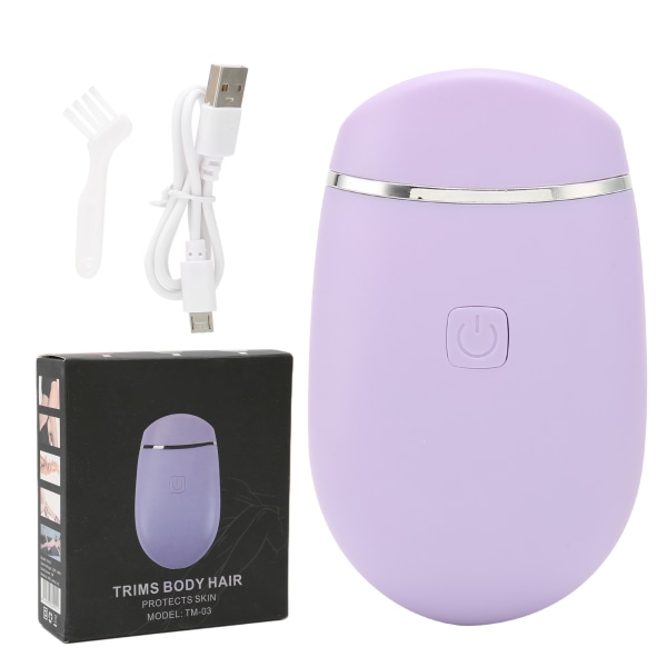 Rakhyvlar för kvinnor, USB skärande delikat bärbar elektrisk rakapparat för säkerhetshårborttagning
