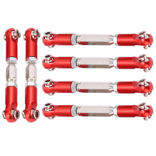 Alumiininen Camber Link -säädettävä Camber Link -linkki stavändillä ARRMA Senton 1/10 RC-autolle Punainen